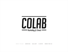 Tablet Screenshot of colabmarketinggroup.com